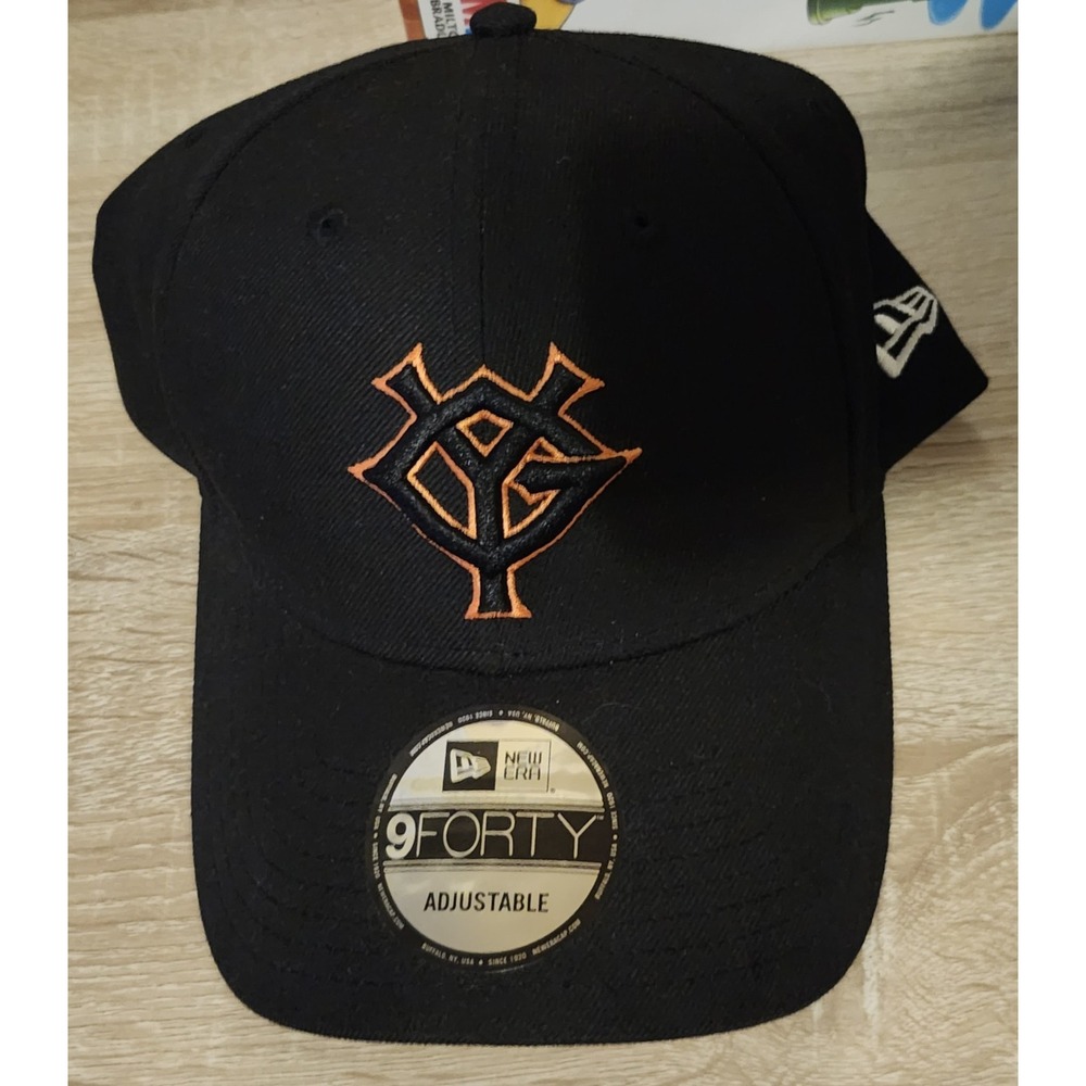 NEW ERA 9FORTY Yomiuri Giants Black x Black Orange cap NPB Adjustable Strap